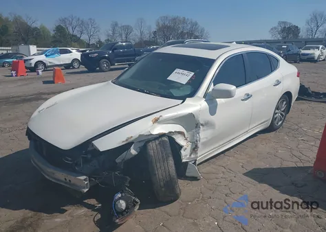 2012 Infiniti M37 z USA, uszkodzony, nr VIN JN1BY1AP0CM330191